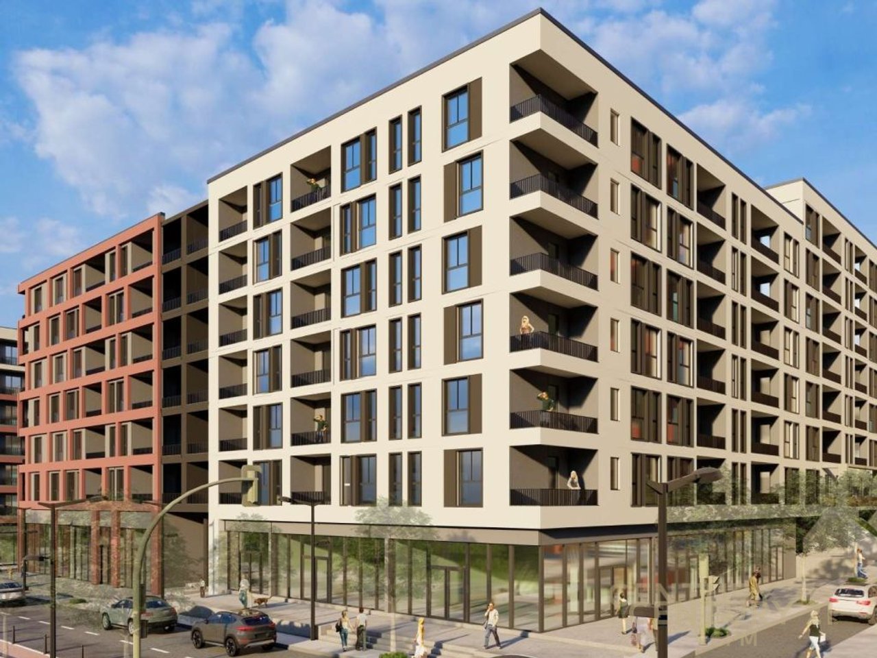 SHESIM APARTAMENT 2+1, RINGSIDE RESIDENCES, PRANË BULEVARDIT TË RI.