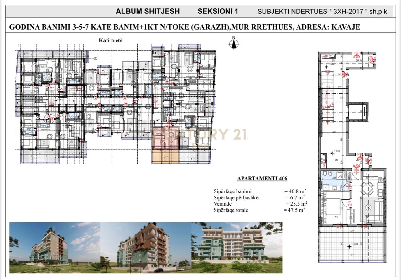 APARTMENT 1+1 FOR SALE IN NEW CONSTRUCTION IN GOLEM! POSSIBILITY OF PAYMENT IN INSTALLMENTS!