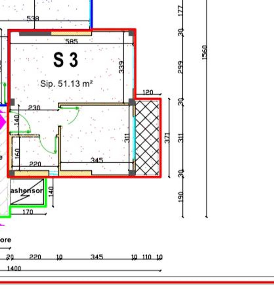 Apartament 1+1 Për Shitje prane Kompleksit Mangalem