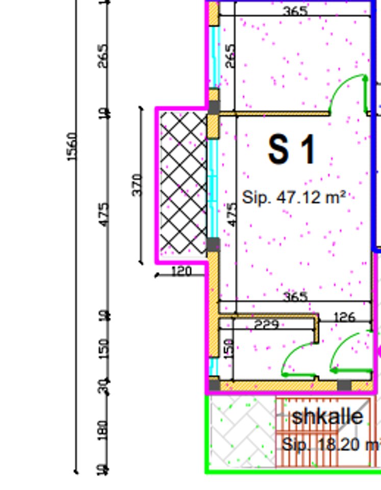 Apartament 1+1 Për Shitje prane Kompleksit Mangalem