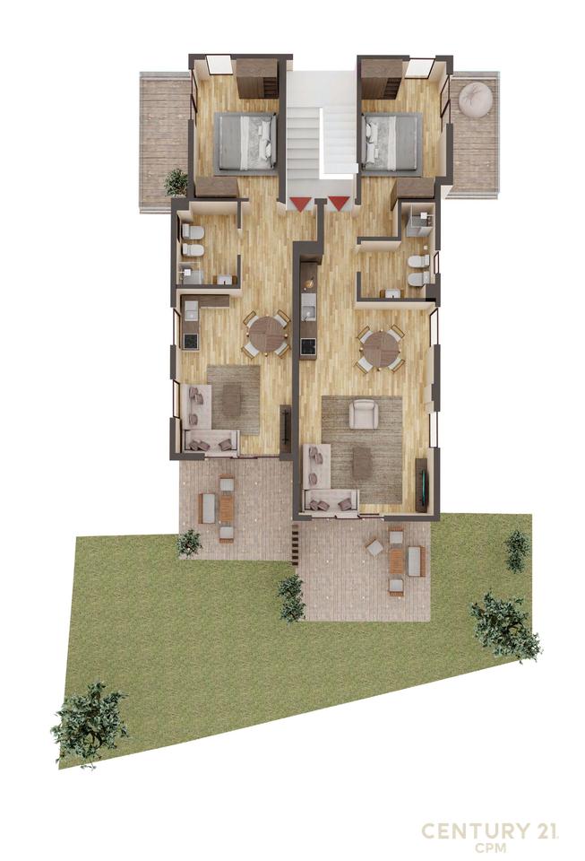 Nel Residence Stone Village 2, a Qeparo, vendiamo Appartamento 1+1.