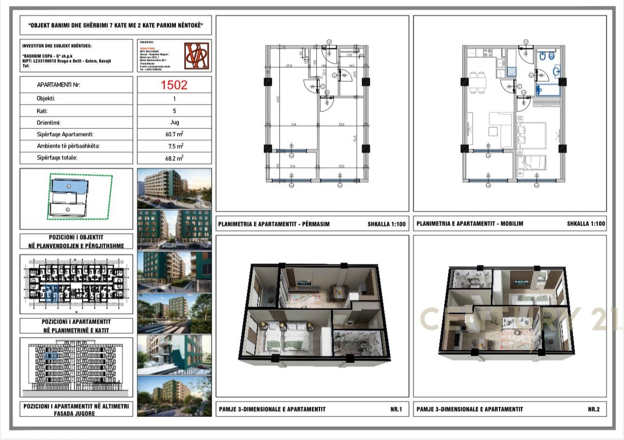1+1 APARTMENT FOR SALE IN THE MOST SOUGHT-AFTER AREA OF GOLEM