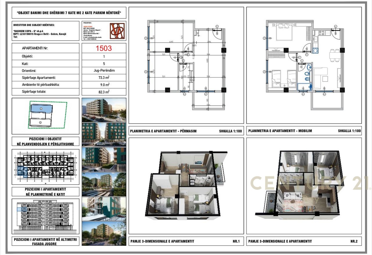 APARTMENT 2+1 FOR SALE IN GOLEM – IDEAL OPPORTUNITY FOR INVESTMENT