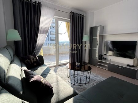 2+1 Apartment with Large Veranda on "5 May" Street, near "Tirana Jonë" School