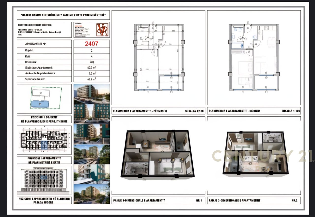 SALES CONTINUE! NEW CONSTRUCTION IN GOLEM! PAYMENT OPTION WITH INSTALLMENTS!