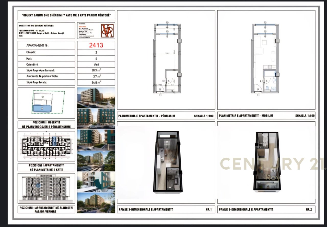 SALES CONTINUE! NEW CONSTRUCTION IN GOLEM! PAYMENT OPTION WITH INSTALLMENTS!