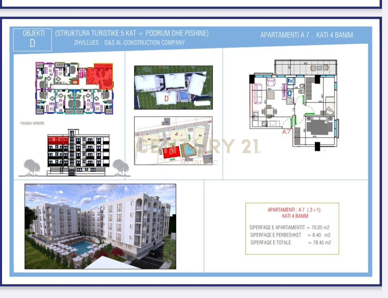 APARTAMENT 1+1NE REZIDENCEN ORJENTAL ME PAMJE PISHINE PALLAT I PERFUNDUAR GOLEM  !