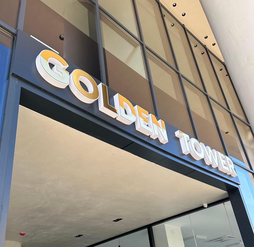 APARTMENT 2+1+2 FOR OFFICE RENT AT GOLDEN TOWER RESIDENCE!