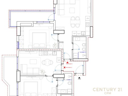 Shitet Apartament 3+2 ose i Ndarë në Dy Apartamente 1+1 – Zona e Ish-Ekspozitës