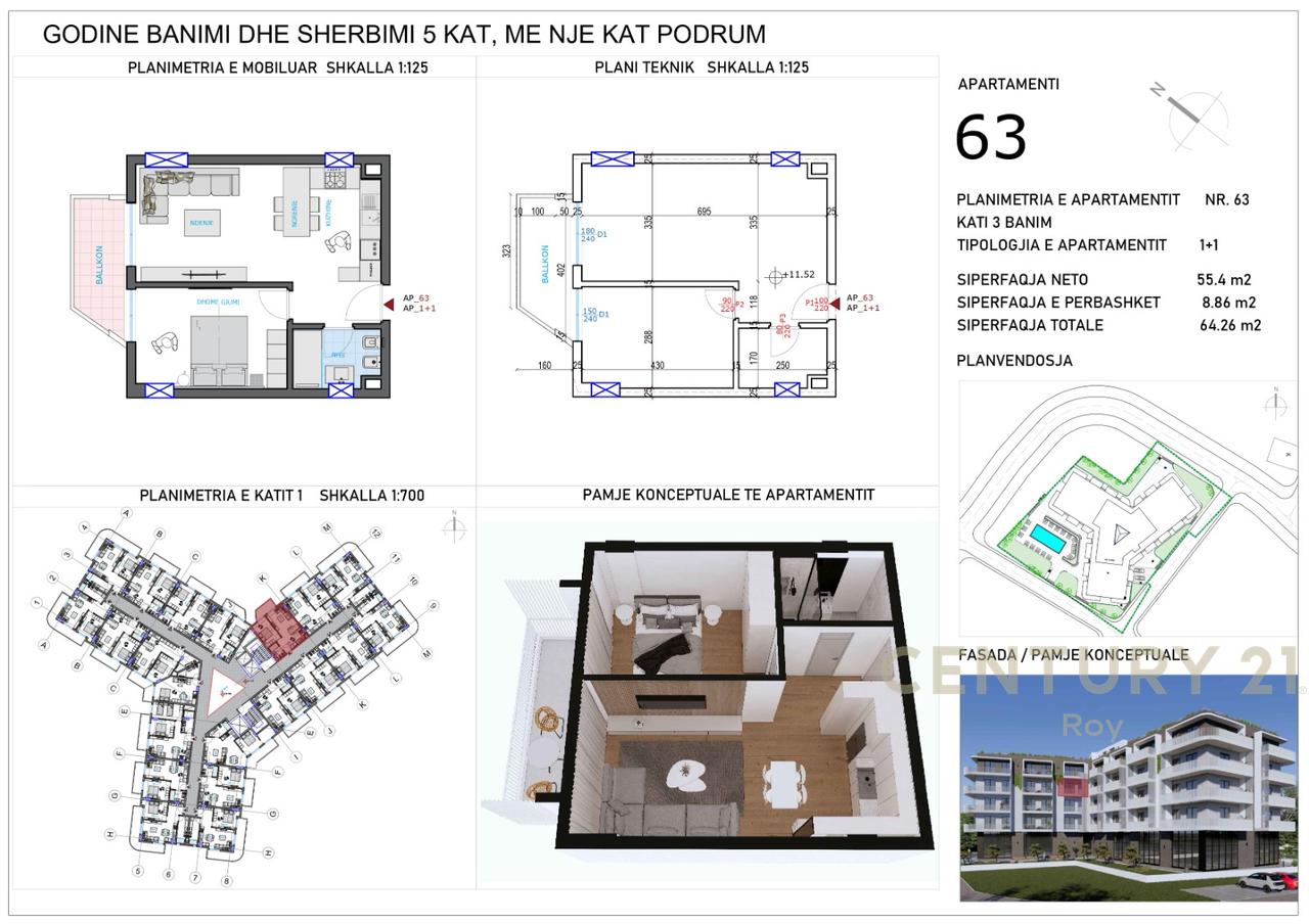 INIZIO VENDITE! NUOVA COSTRUZIONE A QERRET! POSSIBILITÀ DI PAGAMENTO A RATE!