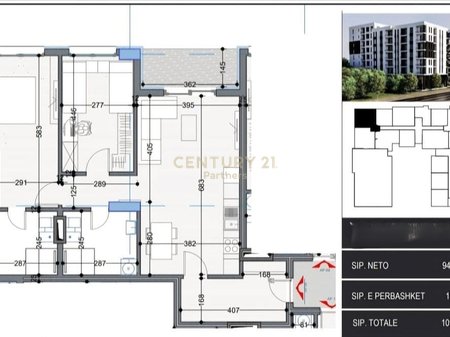 SHESIM APARTAMENT 2+1+2 NE PASKUQAN BELFIORE 2 !
