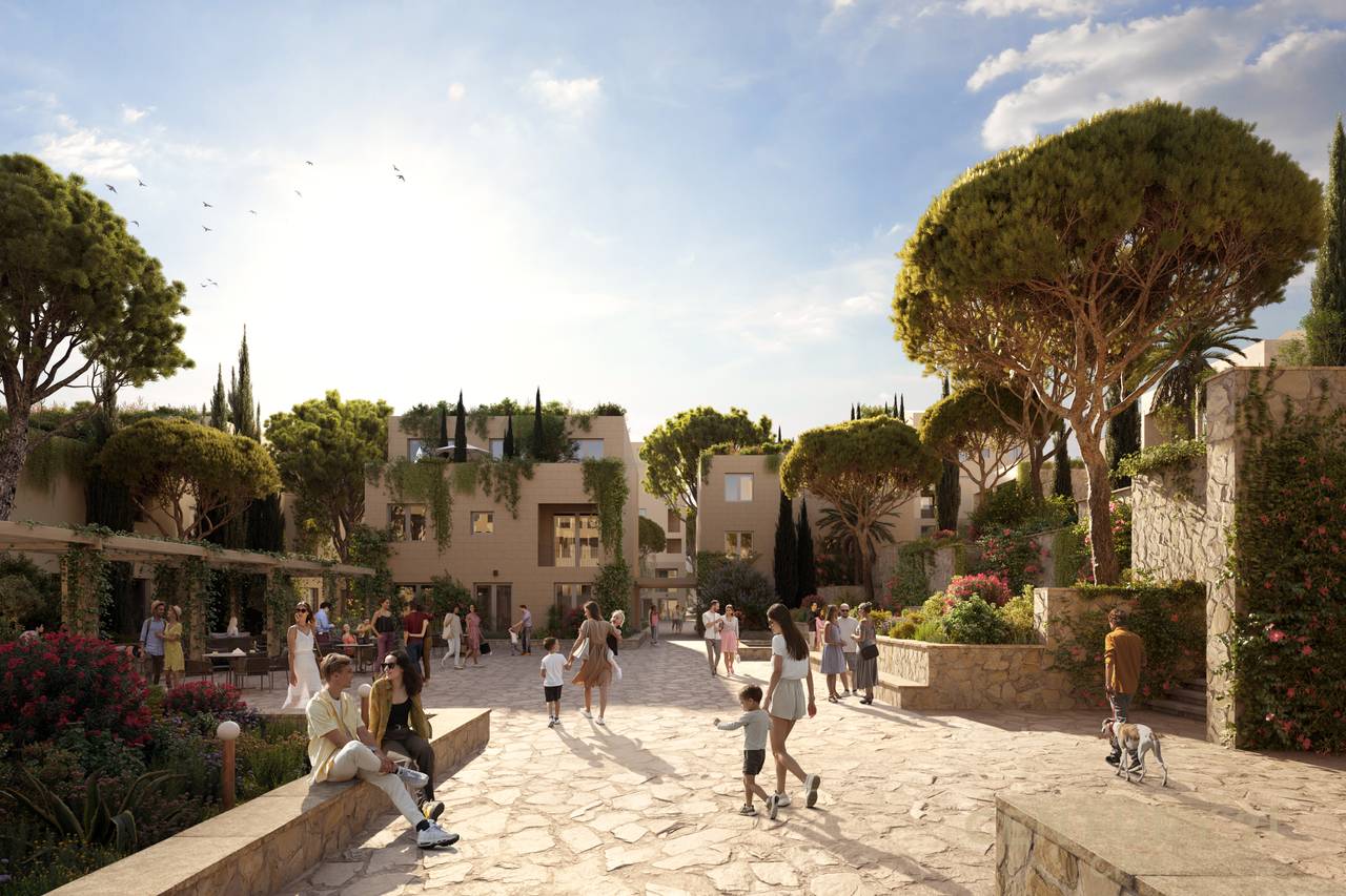 APPARTAMENTO SHESIM 1+1 CON CORTILE NEL VILLAGGIO SQUARE, DHËRMI!