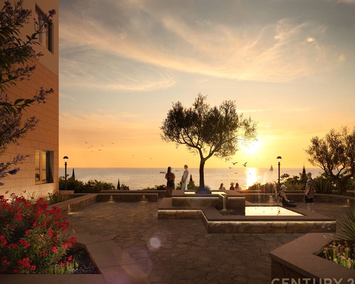 APPARTAMENTO SHESIM 1+1 CON CORTILE NEL VILLAGGIO SQUARE, DHËRMI!