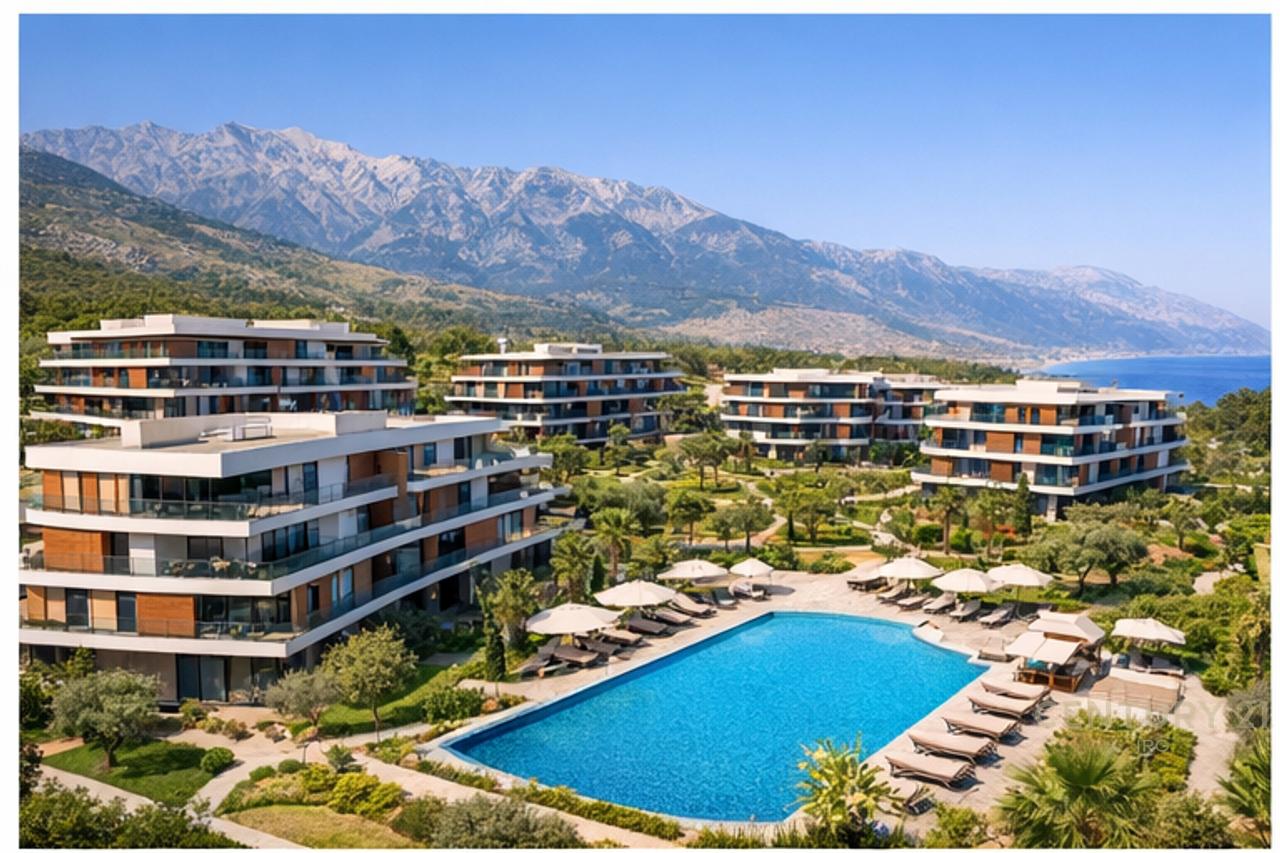 Shitet Apartament 3+1+2 – Morina City, Dhërmi!