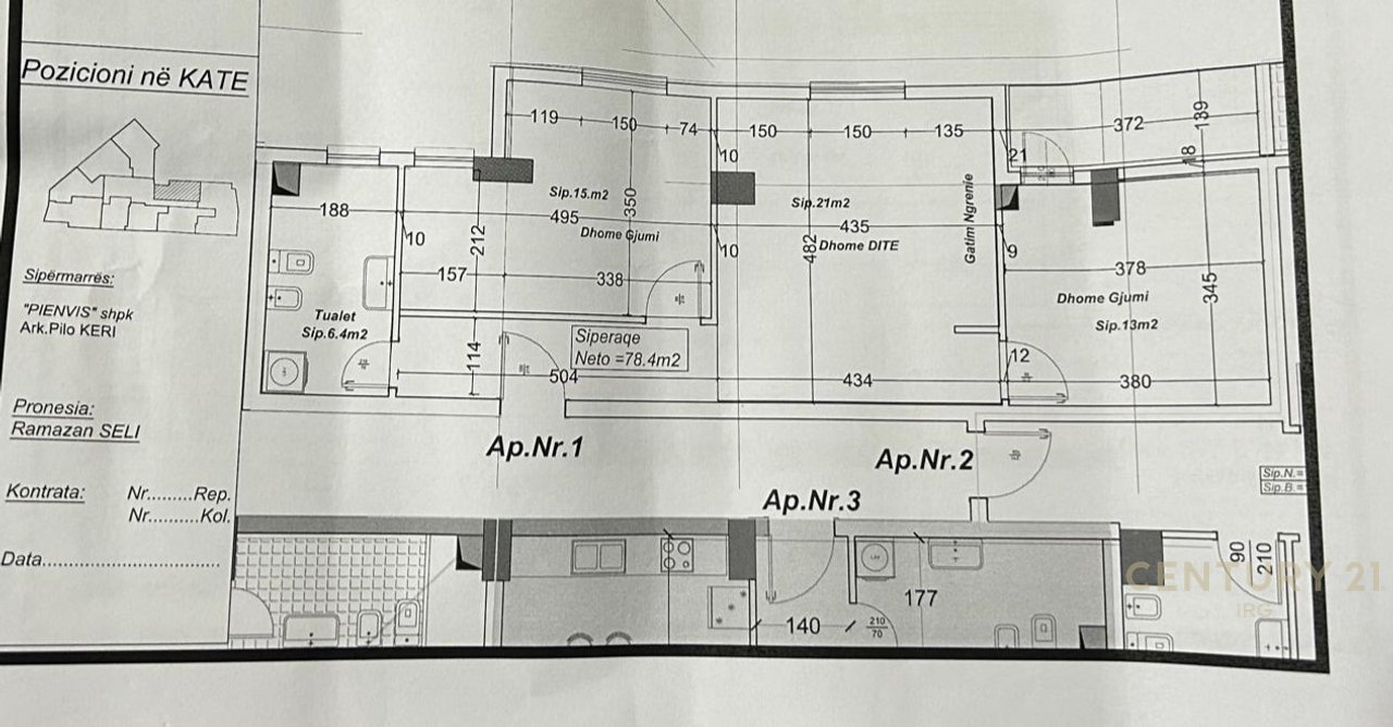 APARTAMENT BOSH PËR ZYRA ME QERA.