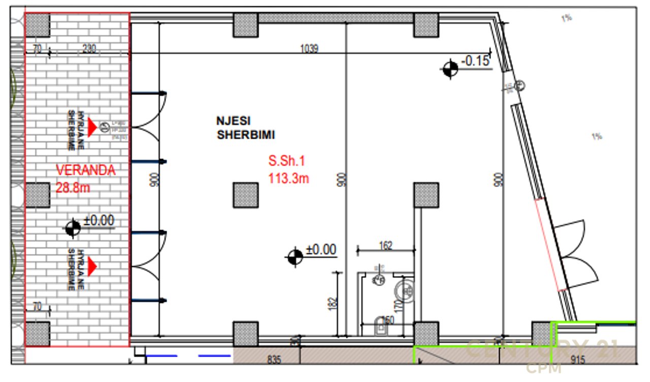 Spazio multifunzionale in vendita a Kodra e Diellit