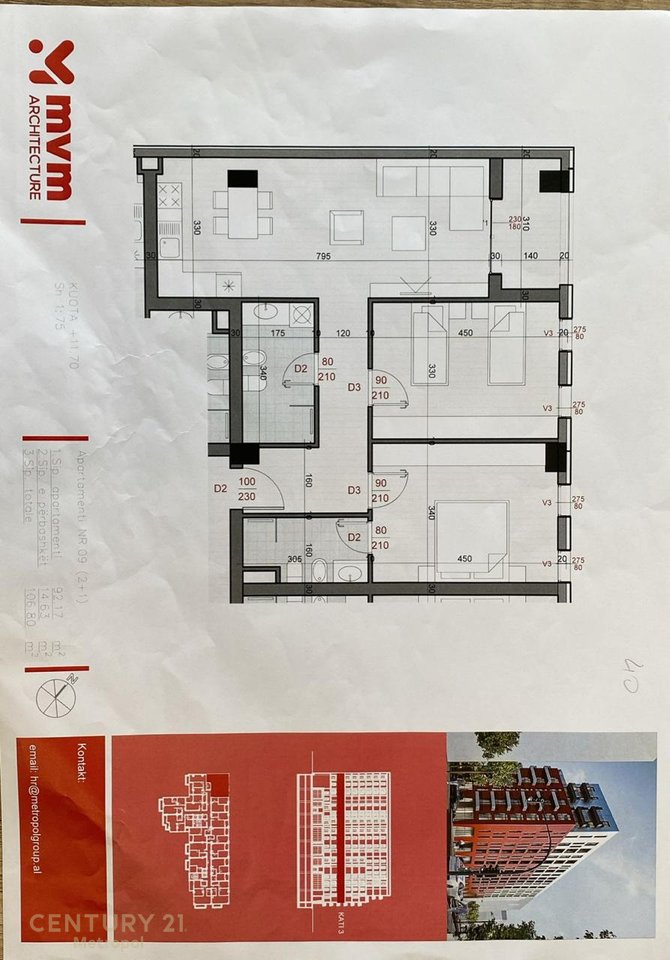 Apartament 2+1 per Shitje tek Casa Bosko, Don Bosko