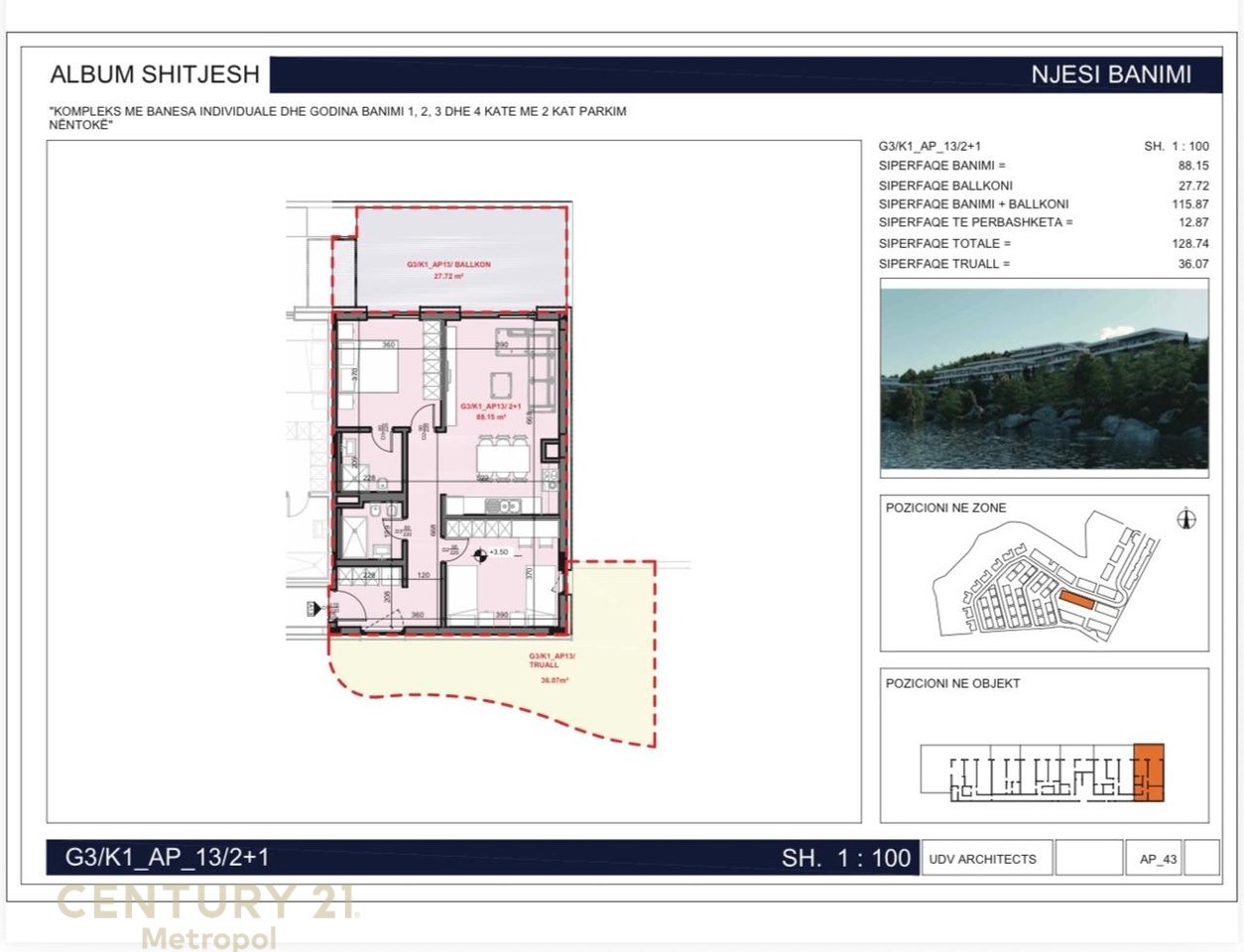 Apartment 2+1+2 with Verandas at Lake Front Residence, Farke!