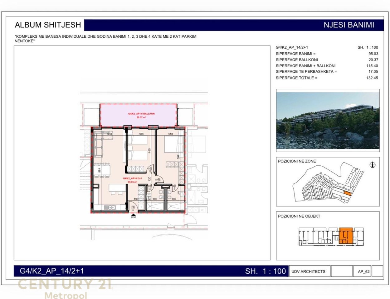 Apartment 2+1+2 with Lake View, Lake Front, Farke!