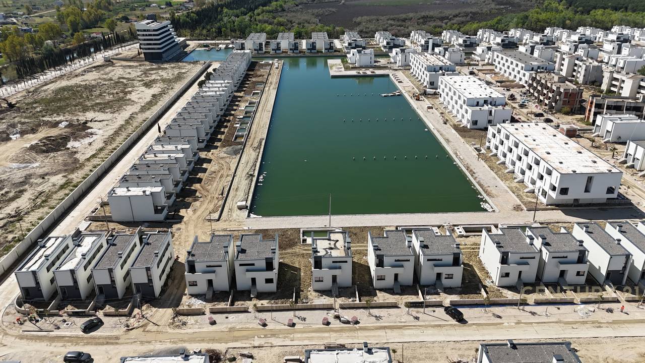 APARTMENT 2+1+2 WITH VIEW OF THE MARINA AT TURQUOISE MARINA!