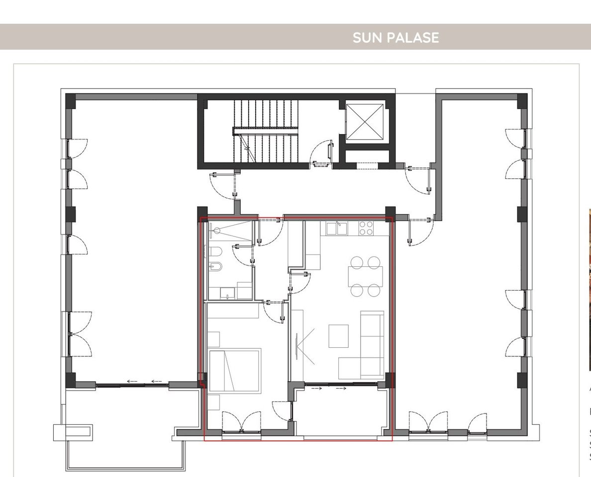APARTAMENT 1+1 NE SHITJE,NE REZIDENCEN SUN PALASE!