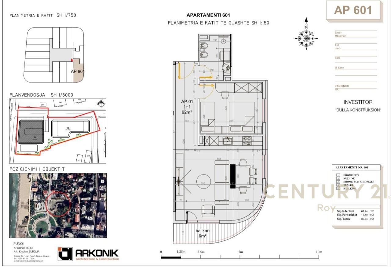 SHITET APARTAMENT 1+1 VIJE E PARE ME PAMJE DETI!