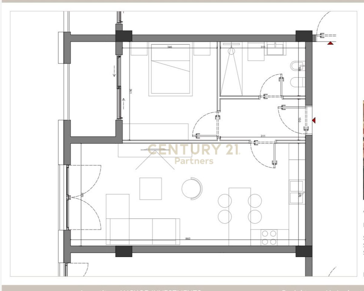 SHESIM APARTAMENT 1+1 NE SUN PALASE!