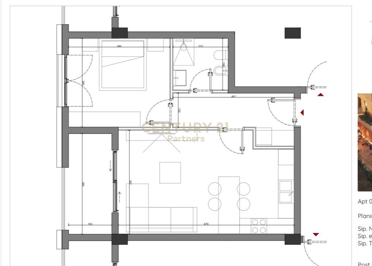 SHESIM APARTAMENT 1+1  NE SUN PALASE!