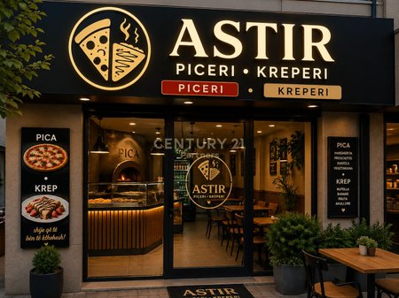 ACTIVE BUSINESS FOR SALE PIZZERIA-CREPERIE IN ASTIR NEXT TO THE ROAD NEAR THE ROUNDABOUT