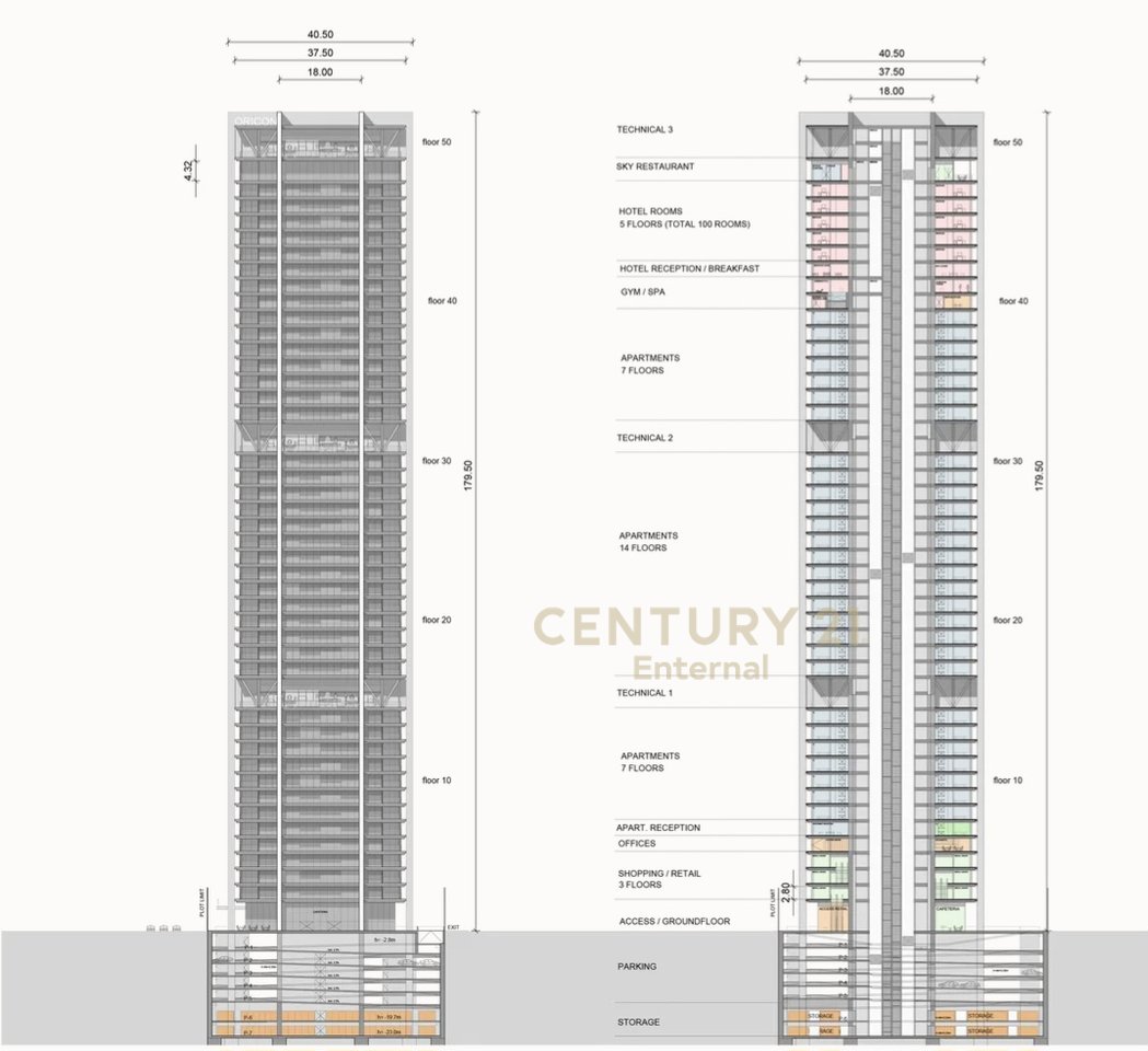 Apartament per Shitje tek 'Oricon Tower'