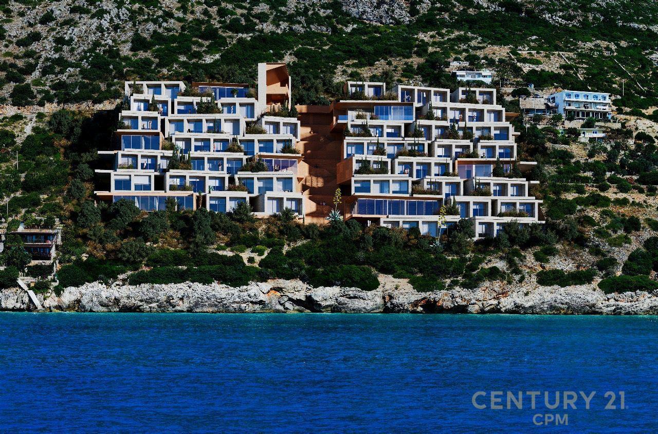 SHITET APARTAMENT 1+1 TEK REZIDENCA TERRA-ROSA, BORSH