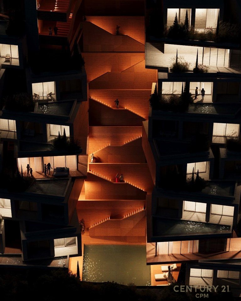 SHITET APARTAMENT 1+1 TEK REZIDENCA TERRA-ROSA, BORSH