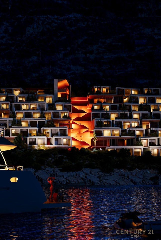 SHITET APARTAMENT 1+1 TEK REZIDENCA TERRA-ROSA, BORSH