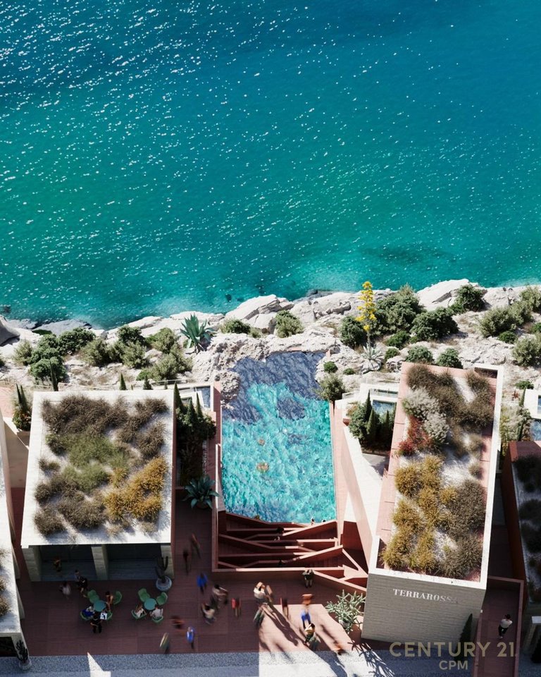 SHITET APARTAMENT 1+1 TEK REZIDENCA TERRA-ROSA, BORSH