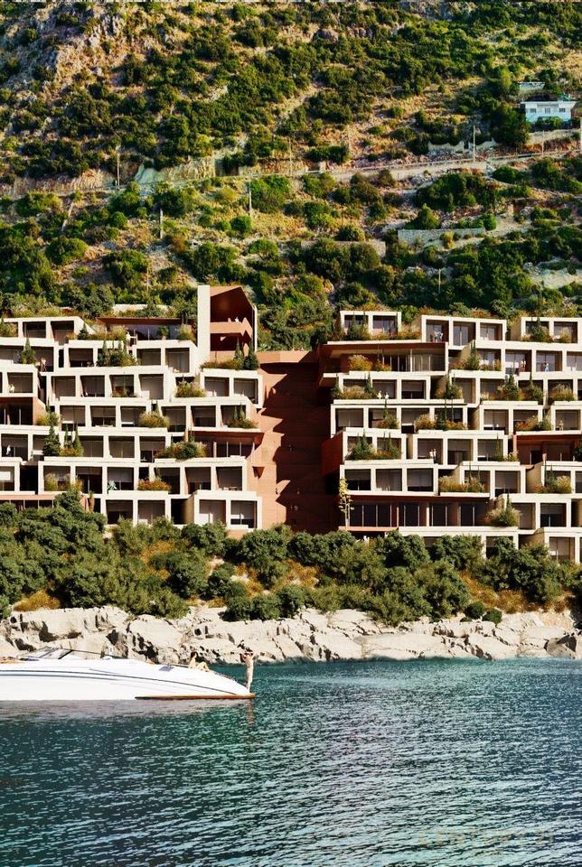 SHITET APARTAMENT 2+1 TEK REZIDENCA TERRA-ROSA, BORSH