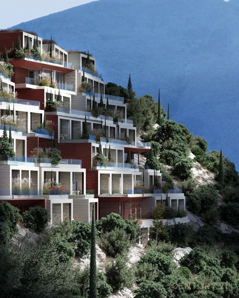 SHITET APARTAMENT 2+1 TEK REZIDENCA TERRA-ROSA, BORSH