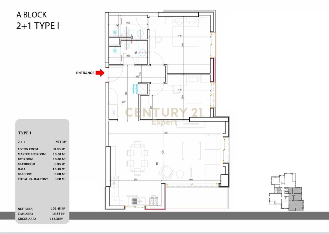 Apartament per shitje tek PALLADIUM REZIDENCE tek Liqeni i That!!