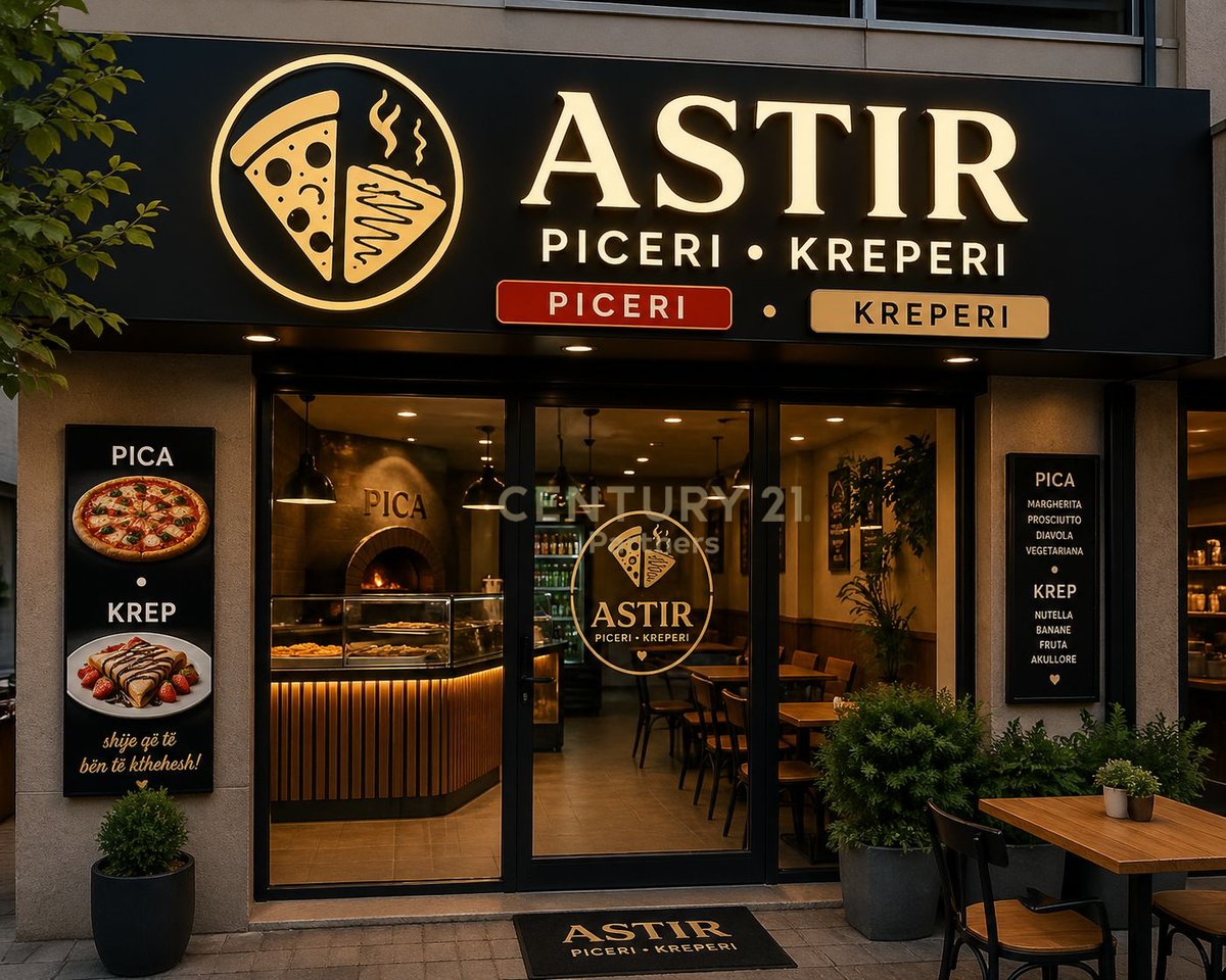 ACTIVE BUSINESS FOR SALE PIZZERIA-CREPERIE IN ASTIR NEXT TO THE ROAD NEAR THE ROUNDABOUT