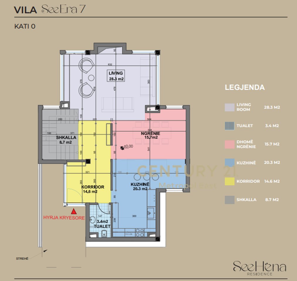 Për Shitje - "Vilë SeeEra" në SeeHëna Residence