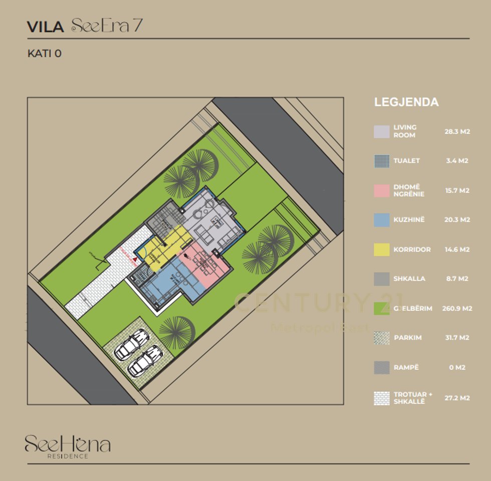 Për Shitje - "Vilë SeeEra" në SeeHëna Residence