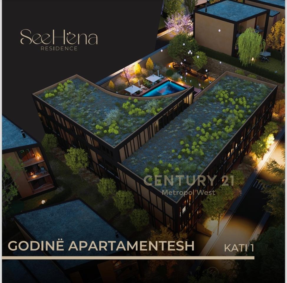 1+1 Apartment for sale in SeeHëna Residence - Mjull Bathore!