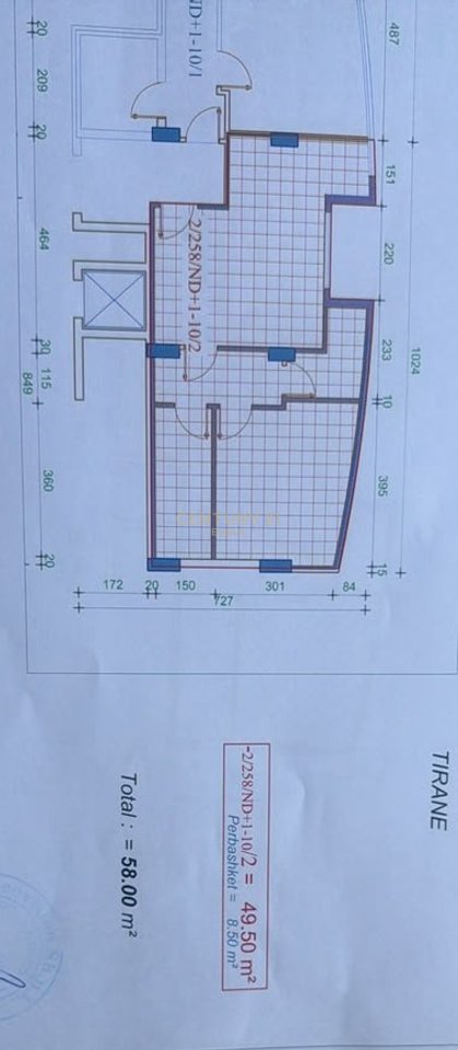 Shitet apartament 1+1 te 21 Dhjetori.