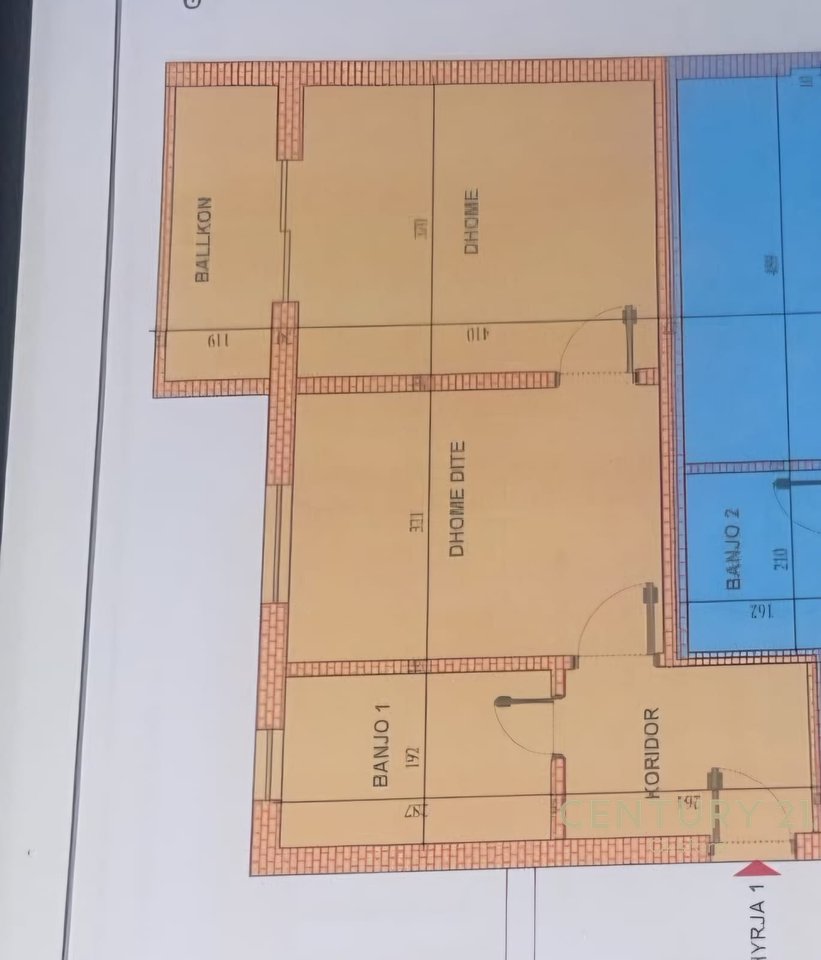 APPARTAMENTO 1+1 IN VENDITA A KOMUNA E PARISIT