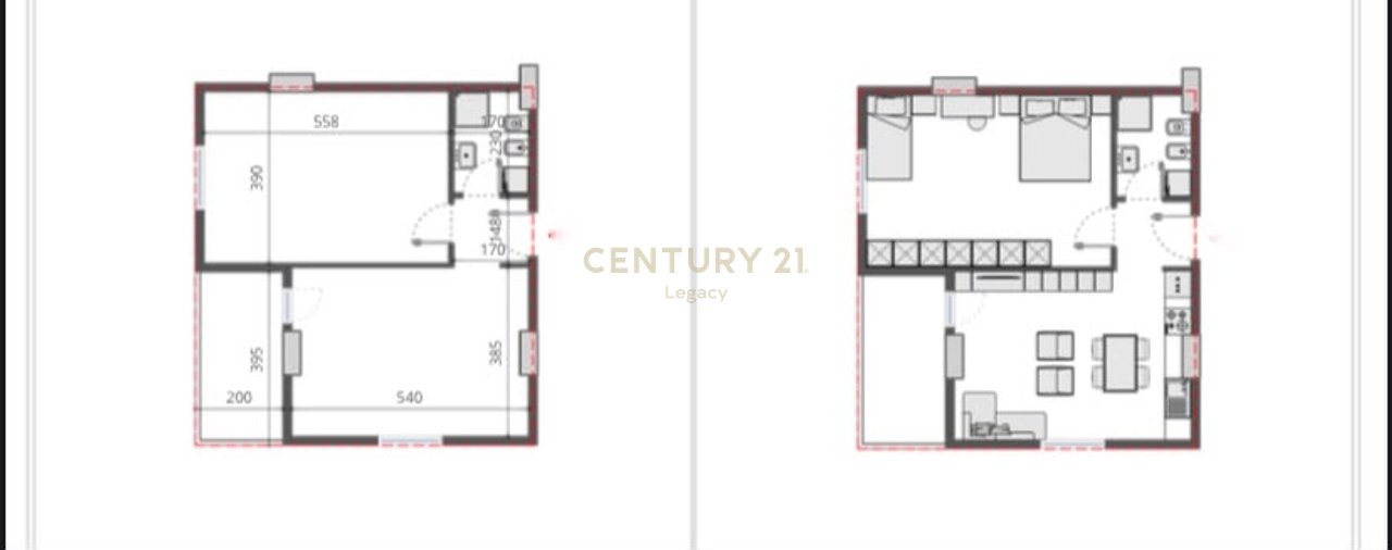 Shesim Apartament 1+1 ne Kune, Shengjin