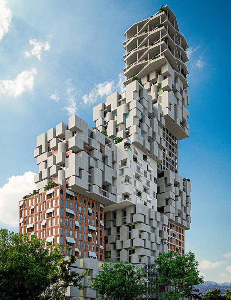 Shitet Apartament 2+1+2 në "Hora Vertikale Residence", Rruga Muhamet Gjollesha – Tiranë