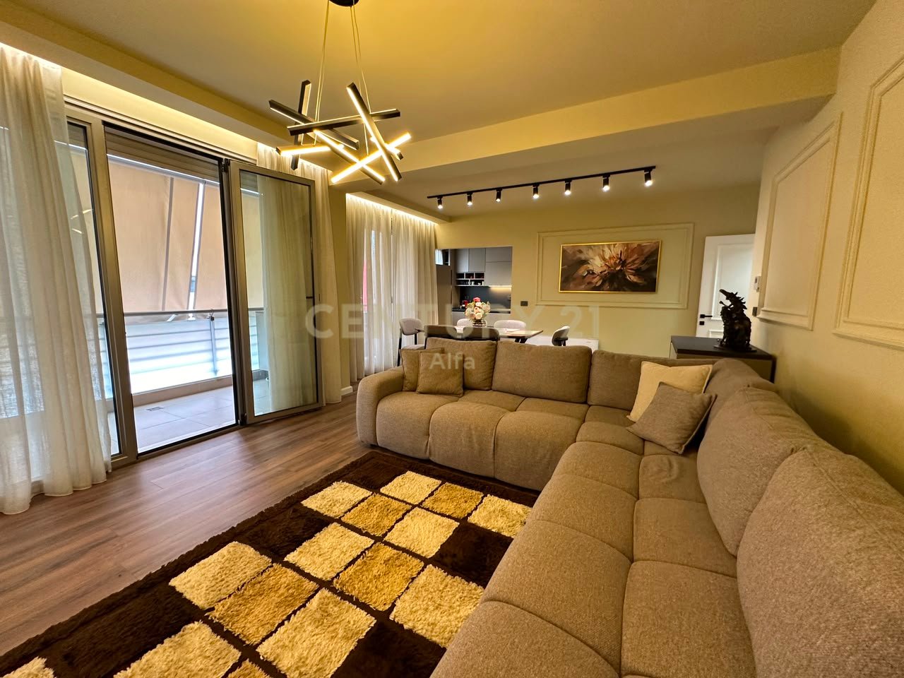 FOR RENT APARTMENT 3+1+2 AT THE NOBIS COMPLEX, TIRANA