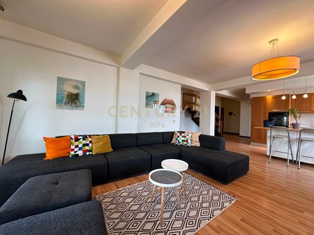 Duplex 4+1+ Parking for Rent at the Residence 'Kodra e Diellit 1"!
