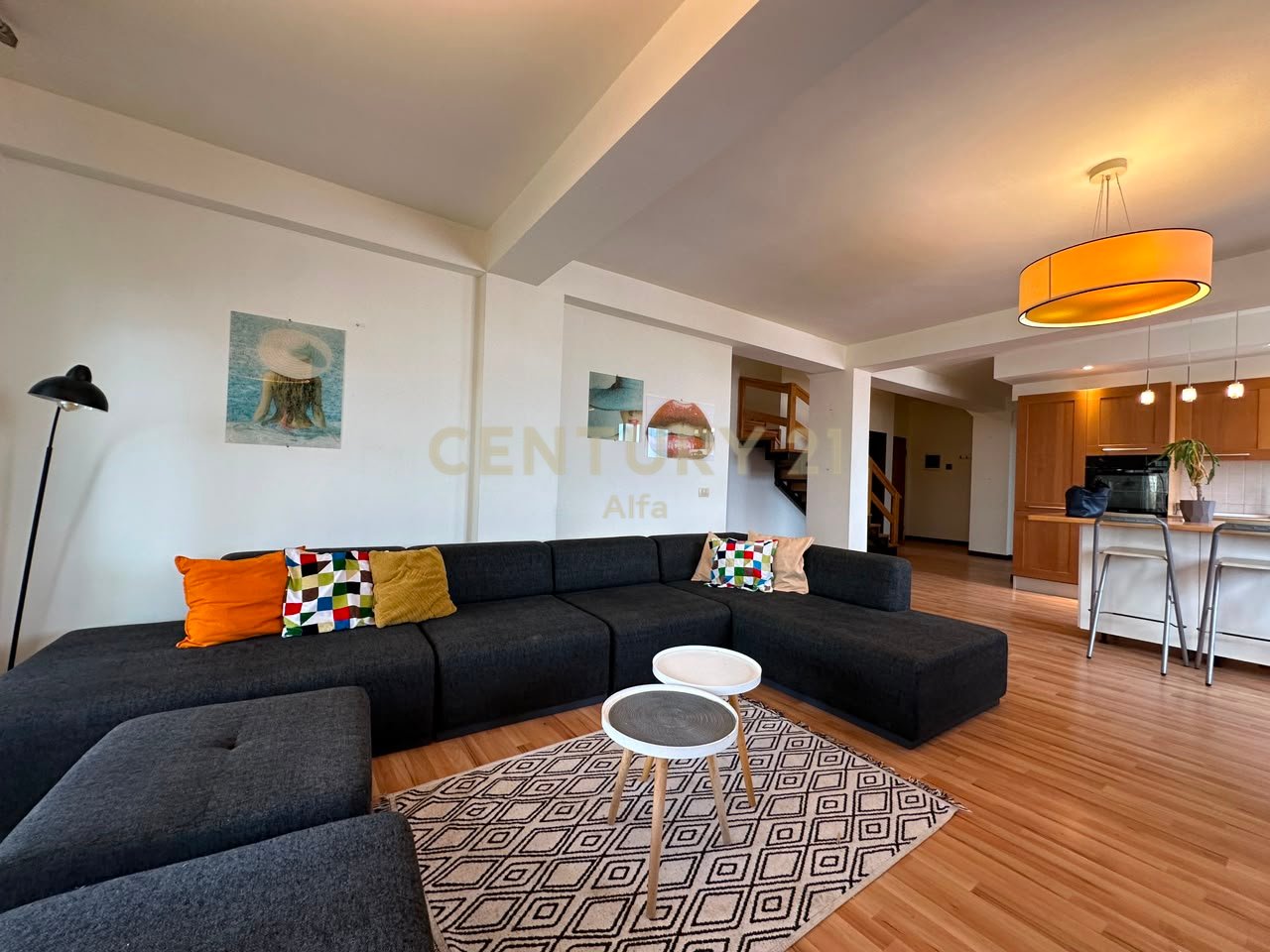 Duplex 4+1+ Parking for Rent at the Residence 'Kodra e Diellit 1"!
