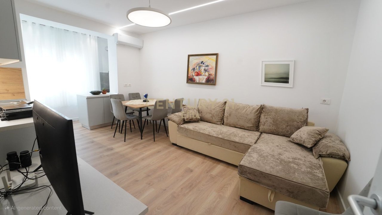 Apartament 1+1 Me Qira prane Medresese te Rruga e Dibres, Tirane - 600€ | 46.02 m²