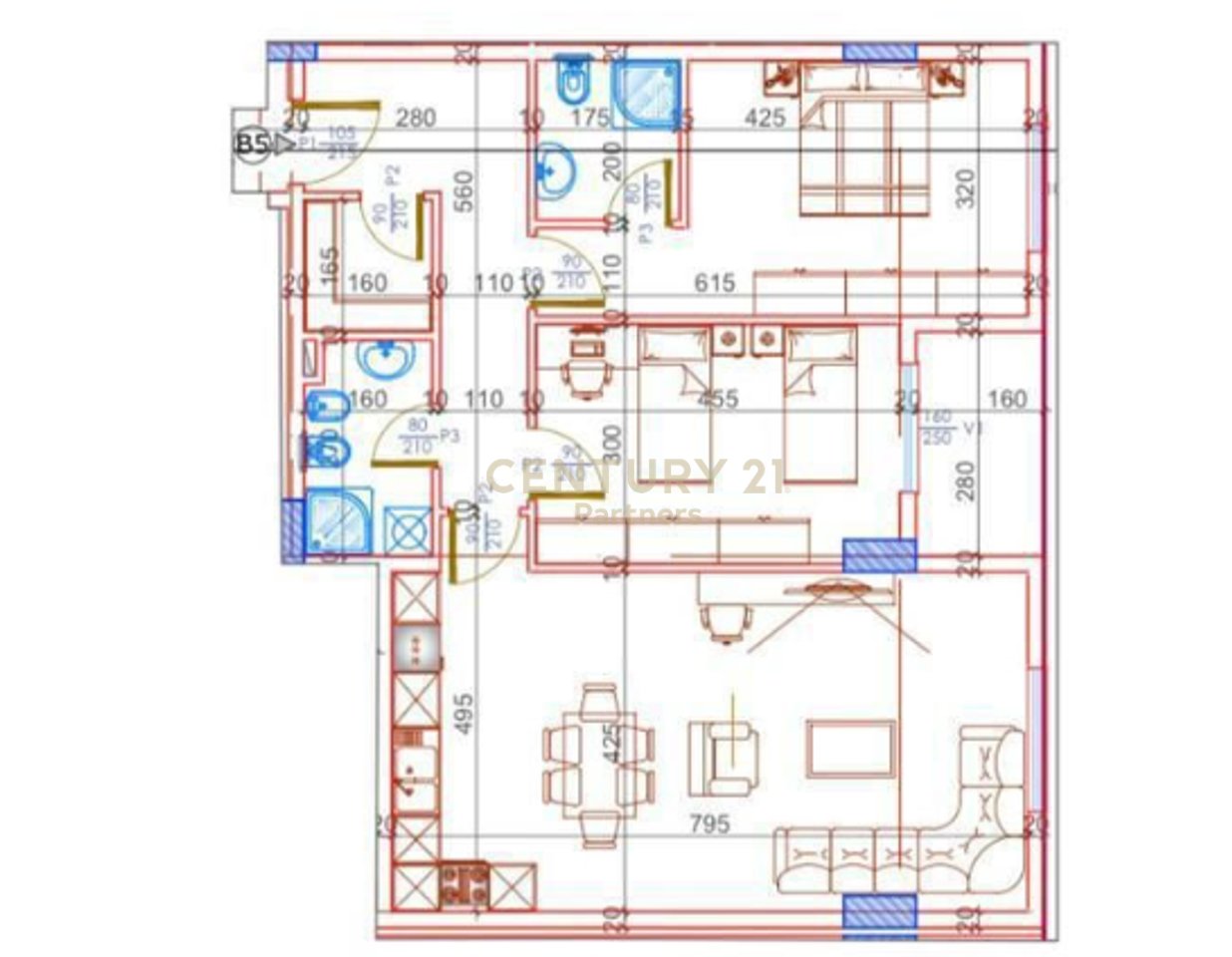 APARTAMENT 2+1+2 PER SHITJE, KAMEZ!